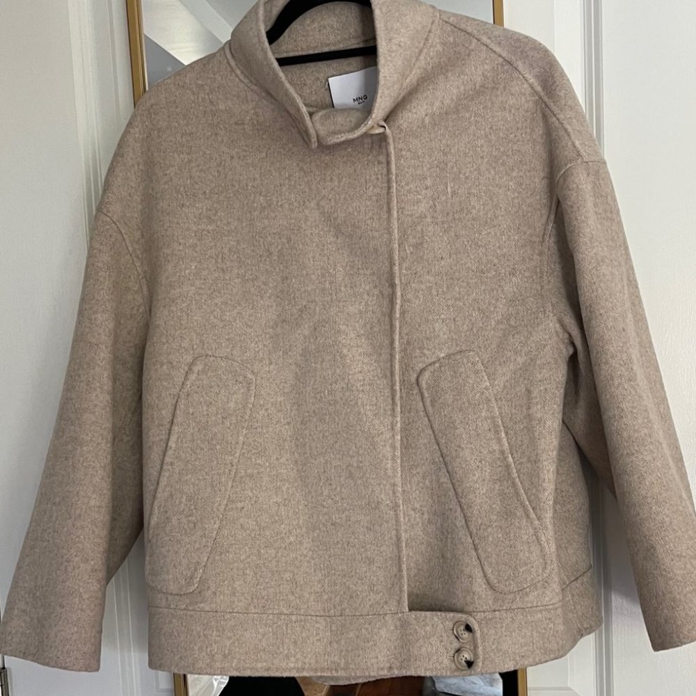MNG Suit Wool Blend Jacket